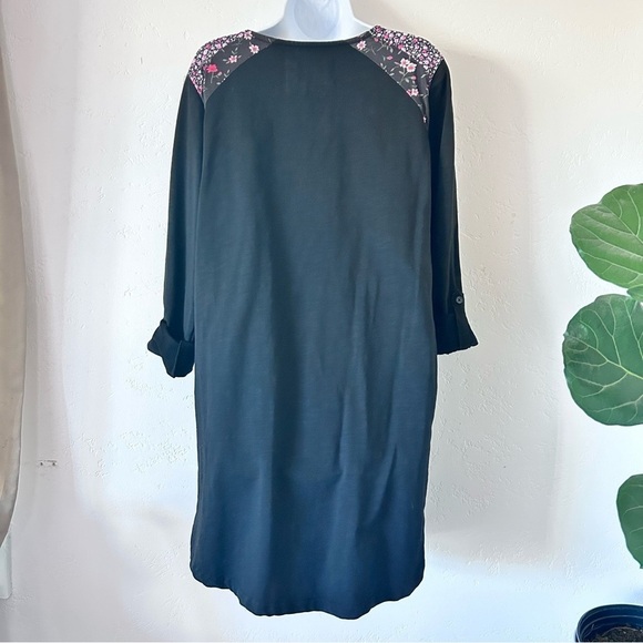 EVY'S TREE The Kylie Shirt Dress Black Size M - Picture 7 of 11